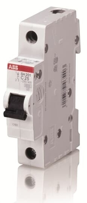 Capacidade de ruptura 1 NP D 1 A MCB SH201-D1NA Interruptor de circuito em miniatura BCD Curva D