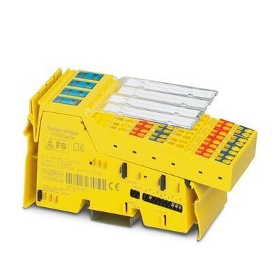 2700994 Phoenix Contact Automação de Peças sobressalentes Módulo de Segurança IB IL 24 PSDI 16-PAC