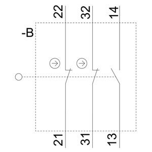 Interruptor de posição de plástico do atuador separado 3SE5232-0QV40 para aplicações industriais