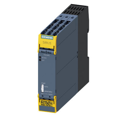 PLC 3SK1111-1AB30 Relais de segurança 3SK1 Unidade básica Saídas de relais padrão Terminal de parafuso