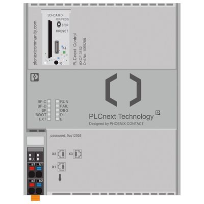 Atualize sua automação industrial com o controlador Phoenix Contact 1069208 AXC F 3152