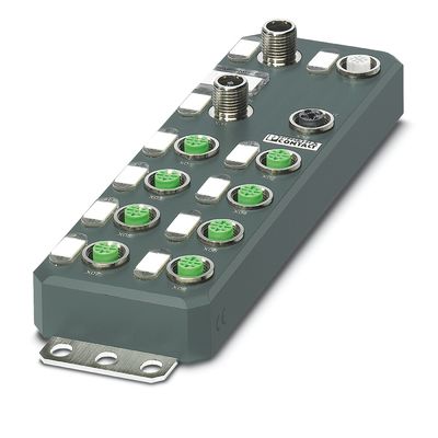 AXL E PB DI16 M12 6P Módulo digital IP65/IP67 Nível de proteção para ambientes adversos
