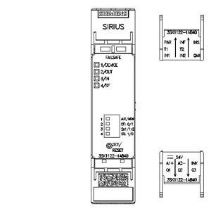 3SK1122-1AB40 Relais de segurança com saídas de semicondutores
