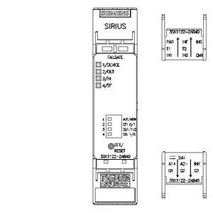 3 Circuitos habilitantes 3SK1122-2AB40 Relais de segurança 3SK1 Unidade básica com saídas de semicondutores
