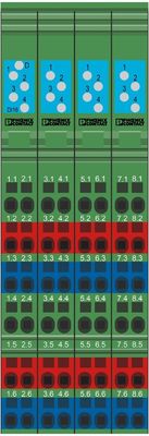 IP20 Nível de proteção 2861250 IB IL 24 DI 16-PAC Phoenix Contact Digital Module