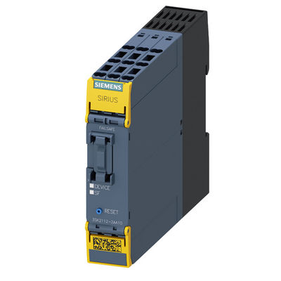 3SK2112-2AA10 SIRIUS Relatório de Segurança Unidade Básica 3SK2 Largura 22 5mm Terminal de moagem