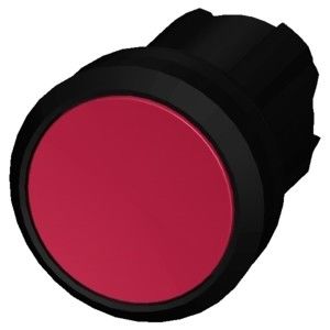 Botão Flat vermelho 3SU1000-0AB20-0AA0 SIRIUS ACT Botão com botão de plástico sem luz