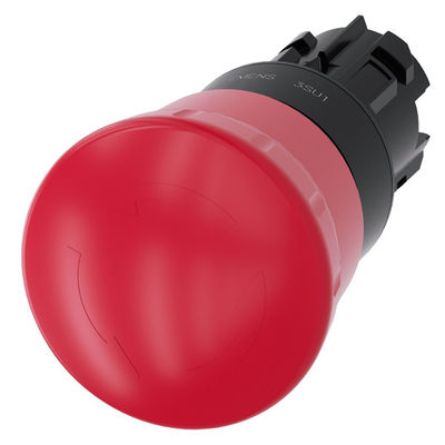 40mm de plástico SIRIUS ACT Fungo botão de aperto desligado parada de emergência