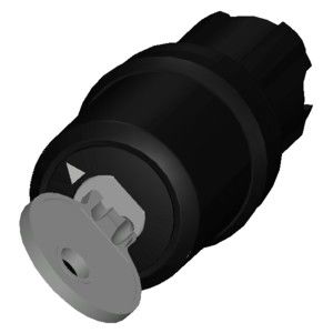 Plastico 3SU1000-5BF01-0AA0 SIRIUS ACT chave interruptor 2 posições mantidas para PLC 90