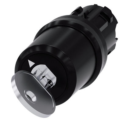 2 posições Comutador de tecla de PLC de plástico para SIRIUS ACT 3SU1000-5BF11-0AA0 Mantido 90
