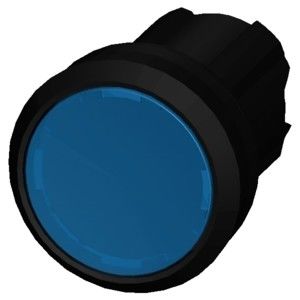 Luz de plástico azul 3SU1001-0AB50-0AA0 SIRIUS ACT Pushbutton com Design de botão plano