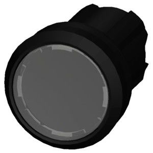 3SU1001-0AB70-0AA0 SIRIUS ACT Botão de pressão com botão plano iluminado Estilo plástico transparente