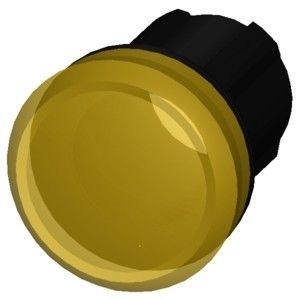 Lente lisa 3SU1001-6AA30-0AA0 SIRIUS ACT Pilot Light para industrial em plástico amarelo