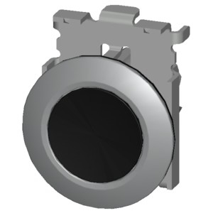 PLC 3SU1060-0JA10-0AA0 Metal Matt Desligado Botão Flat e Bezel Recessado Montagem Preta SIRIUS ACT Pushbutton