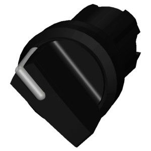 Manutenção do comando curto 2 Posição Negro SIRIUS ACT Selector Switch 3SU1002-2BF10-0AA0