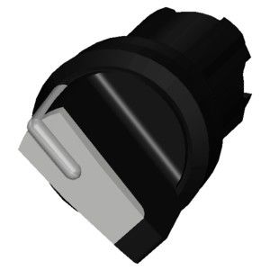 PLC 3SU1002-2BF60-0AA0 Manutenção de manobra curta de plástico 2 posições Manutenção de interruptor de seleção SIRIUS ACT branco