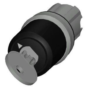 3SU1050-5BF11-0AA0 Switch de chave PLC de metal brilhante com 2 posições mantidas SIRIUS ACT