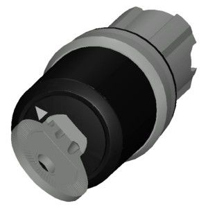 PLC 3SU1050-5SF01-0AA0 Metal Brilhante BKS 2 Posições Mantido SIRIUS ACT Switch