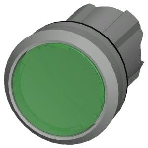 3SU1051-0AB40-0AA0 Metal Brilhante Iluminado Flat Button Verde SIRIUS ACT Pushbutton