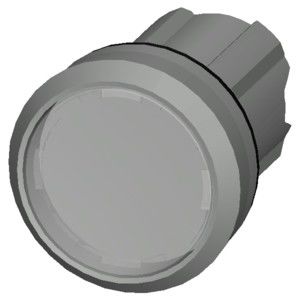 Pulsão de botão de metal transparente SIRIUS ACT PLC 3SU1051-0AB70-0AA0 com botão plano brilhante