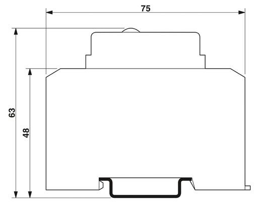 Protector contra sobretensões de 5 V CC de 2749398 MT-RS485-TTL com 3 polos