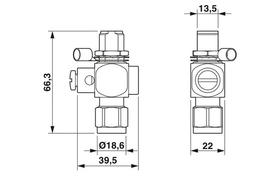 Protector contra sobretensão CN-LAMBDA/4-5.9-SB de 1 polo com tensão nominal de 5 V CC