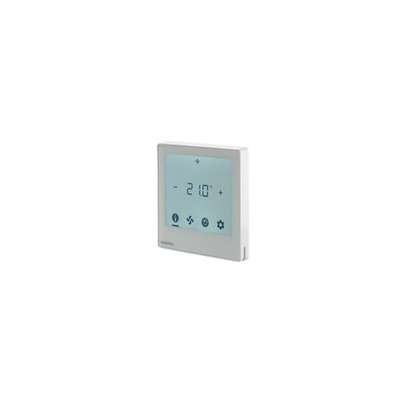Aumente a eficiência do edifício com o controlador de temperatura do touch screen S55770-T396 RDF800