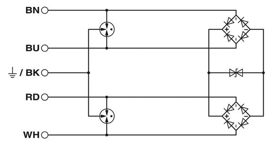 Proteção para 24 V DC 2800036 S-PT-4-EX-24DC Protector contra sobretensões