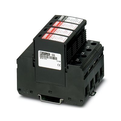 2800184 VAL-MS-T1/T2 335/12.5/3 1 1/2 Classe 1/2 Protetor contra raios/surtos para 4 polos
