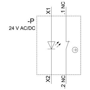 PLC 3SU1102-0AB20-1CA0 SIRIUS ACT Pushbutton Terminal de parafuso momentâneo de plástico iluminado vermelho