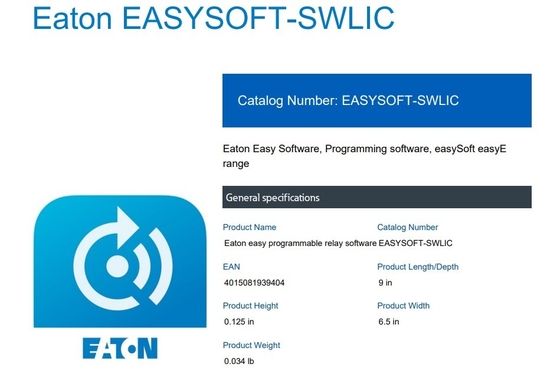 EasySoft easyE Series EASYSOFT-SWLIC A solução definitiva para o controlo da carga de contacto