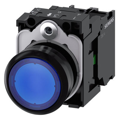 3SU1102-0AB50-1BA0 SIRIUS ACT Unidade completa botão para uso industrial