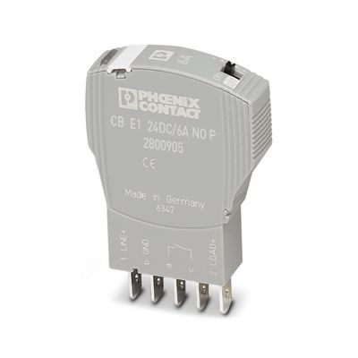 24 V DC Voltagem nominal 2800905 CB E1 24DC/6A NO P Interruptor de circuito de equipamento eletrónico