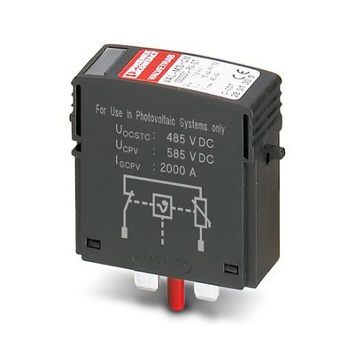 VAL-MS-CN 2801309 2 Polos 1000DC-PV-ST Protector contra sobretensões de tipo 2 com tensão nominal de 450 V