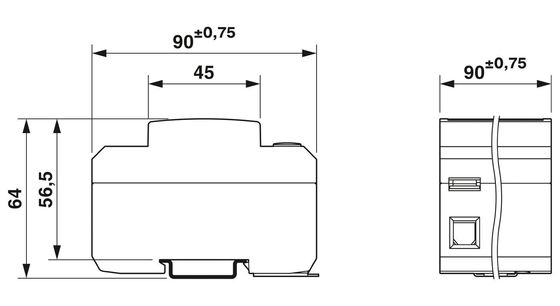 2801300 FLT 25-3C-350 Protector combinado de sobretensão de tipo 1 2 para protecção de rede de 380 V