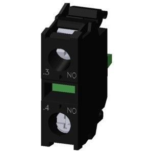 3SU1400-1AA10-1LA0 Módulo de contacto SIRIUS ACT com montagem frontal e terminal de parafuso 1NO