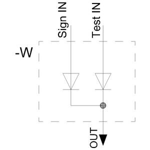 PLC 3SU1400-1CK10-1AA0 Módulo de ensaio LED SIRIUS ACT para montagem frontal e terminal de parafuso