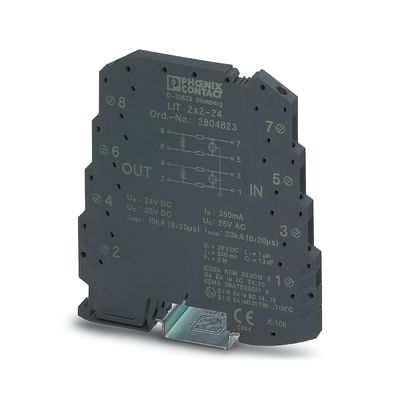 1 pólo 24V DC LIT 2X2-24 Protector contra sobrecarga Tecnologia avançada para desempenho superior
