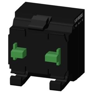 PLC 3SU1400-1MA10-1BA1SIRIUS ACT PROFINET com módulo terminal 2DI preto