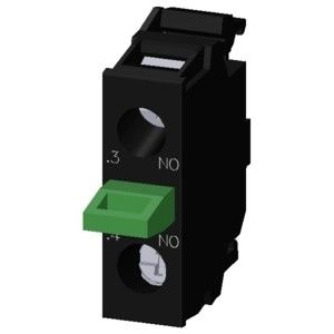 1NO PLC do terminal de parafuso 3SU1400-2AA10-1BA0 Módulo de contacto SIRIUS ACT para montagem na base