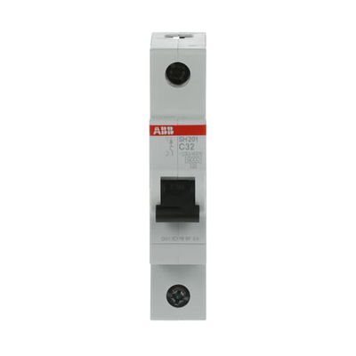 MCB SH201-C32 Interruptor de circuito em miniatura 1P 32A Adequado para várias aplicações