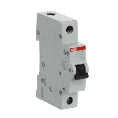MCB SH201-C32 Interruptor de circuito em miniatura 1P 32A Adequado para várias aplicações
