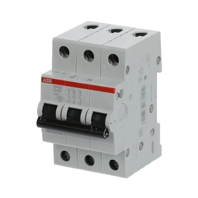 Interruptor de circuito em miniatura SH203-C40 Frequência nominal Hz 50 Voltagem nominal 220 40 A