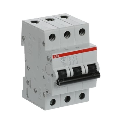 Interruptor de circuito em miniatura SH203-C40 Frequência nominal Hz 50 Voltagem nominal 220 40 A