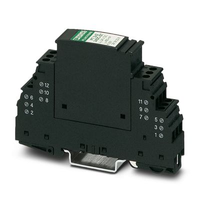 2838228 PT 2X2-24DC-ST Protector contra sobretensão Plug 2 Pole Nominado para 24 V AC Número de pólo