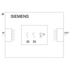 PLC 3SU1401-1MC60-1CA1 Módulo terminal SIRIUS ACT PROFINET com LED 2DI em branco