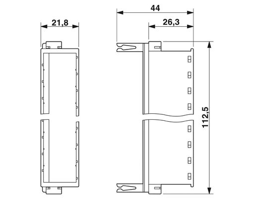 Aplicações industriais 2838610 CTM 10-MAG Modelo com 2 polos