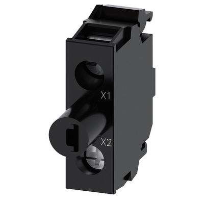 Instalação industrial do módulo LED SIRIUS ACT 3SU1401-2BB20-1AA0 com terminal de parafuso
