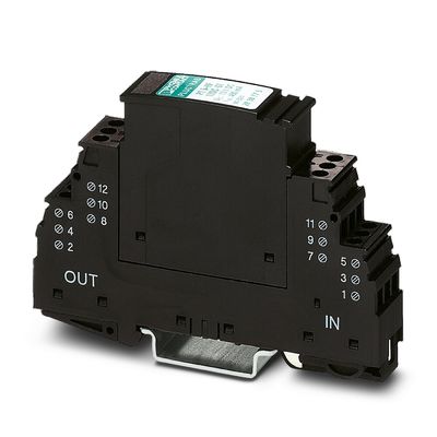 2838775 PT 5-HF-12 DC-ST Plug Protector de sobretensão para 24 V DC Voltagem nominal e 1 pólo