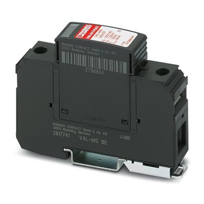 VAL-MS 230 Protector contra sobretensões de tipo 2 2 polos e 230 V AC para proteção duradoura